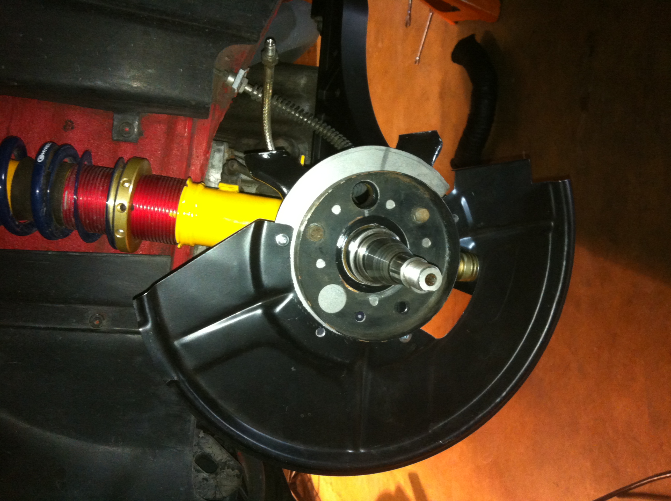2. Brakes - Backing Plate DEC 2013.JPG