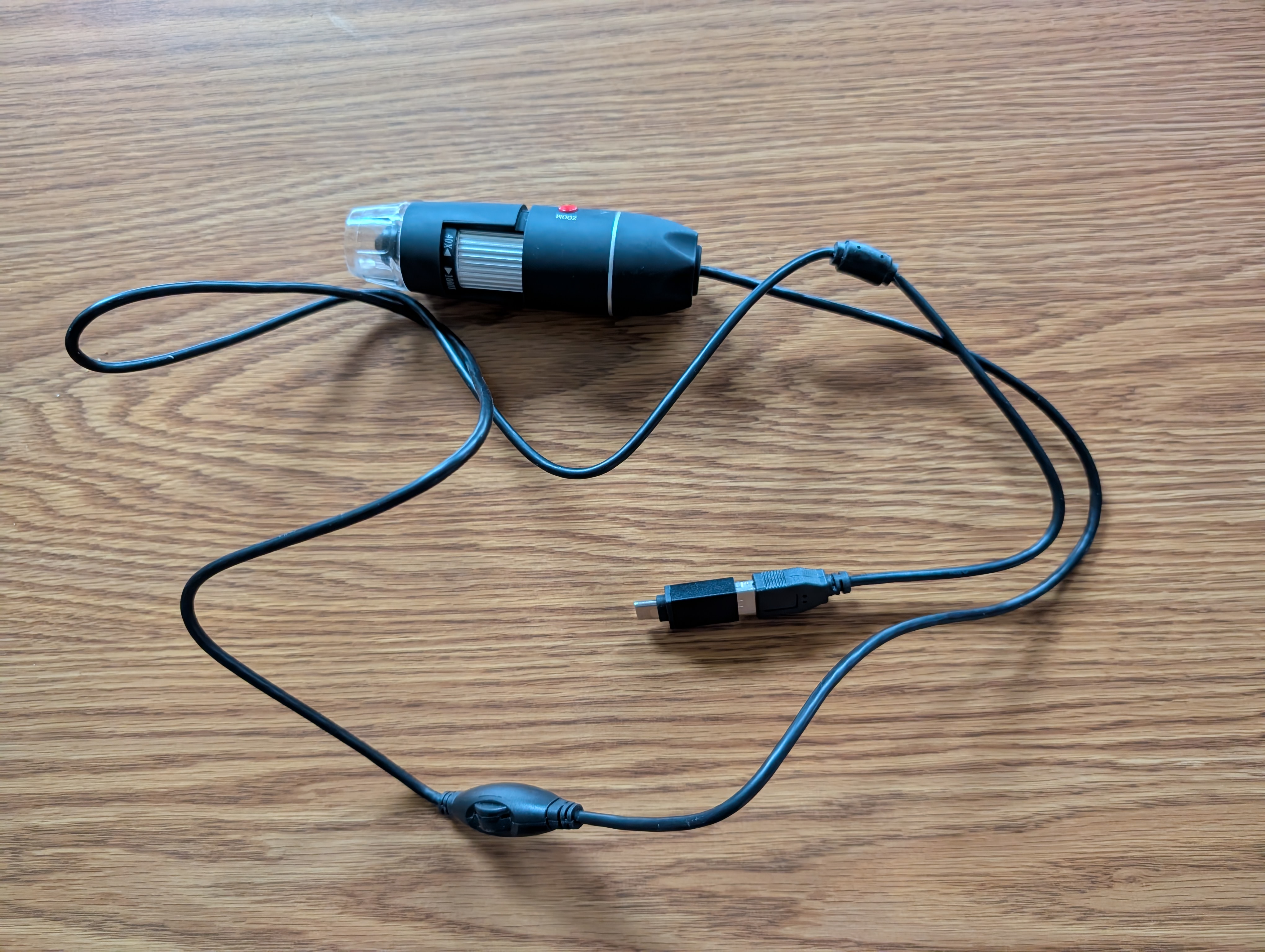 Handheld digital microscope