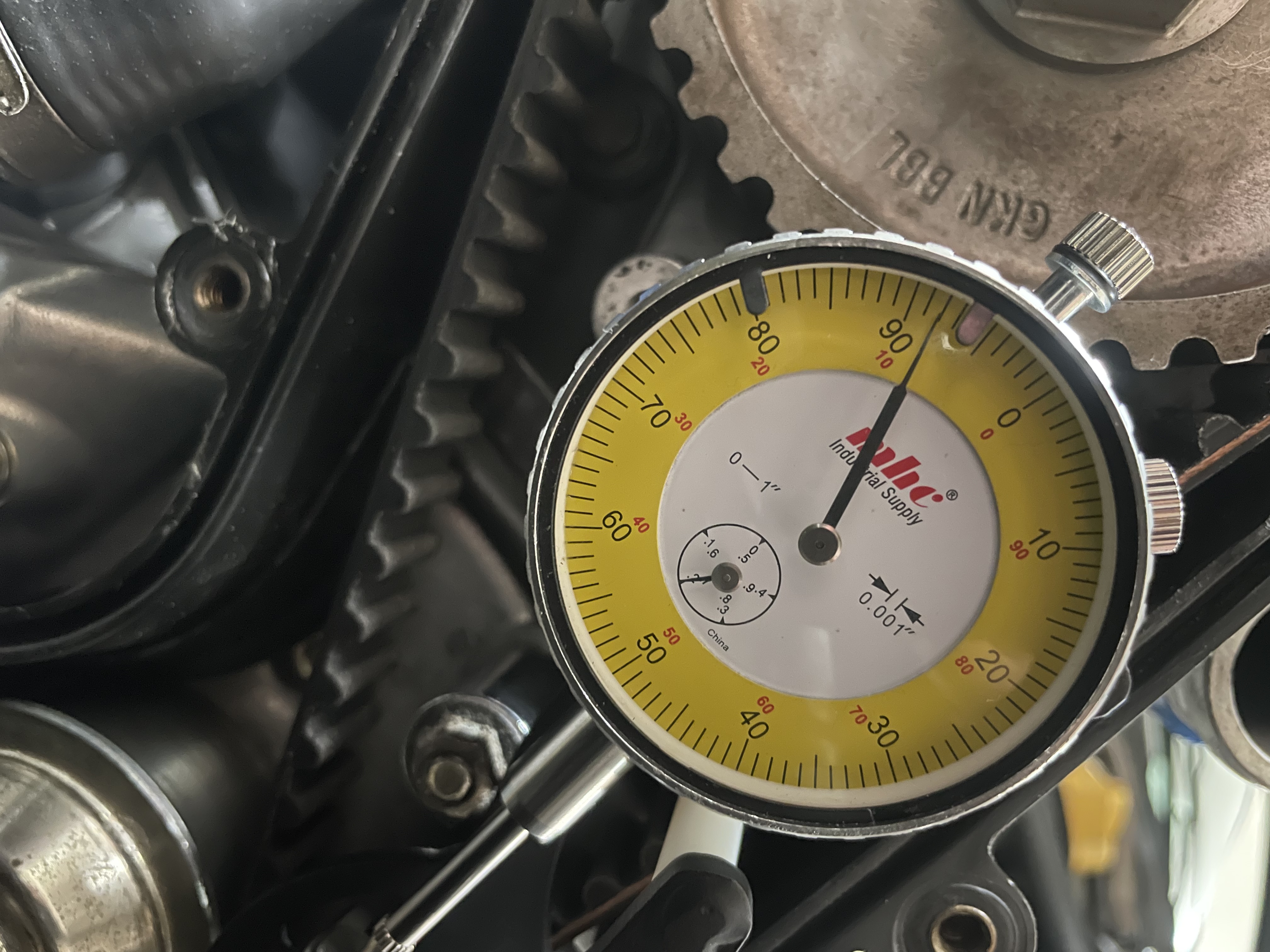 Released tensioner