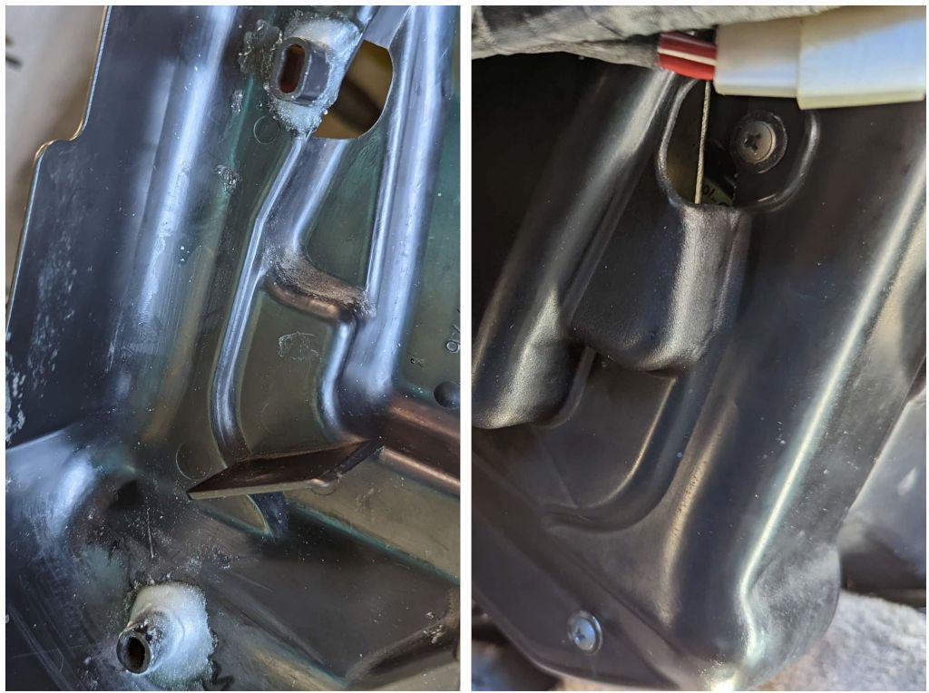 HVAC Flap Motor Cover