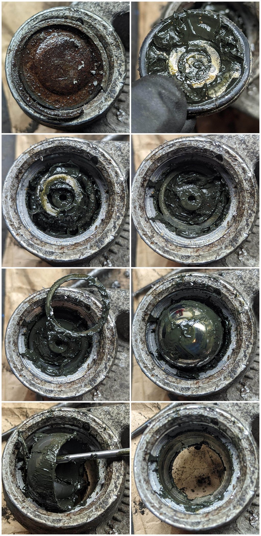 Disassembling Ball Joint