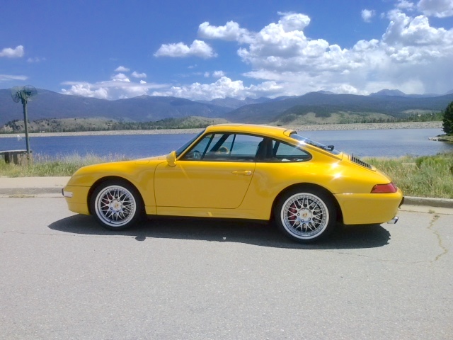 My 96 C4S. Better known as Col. Mustard.