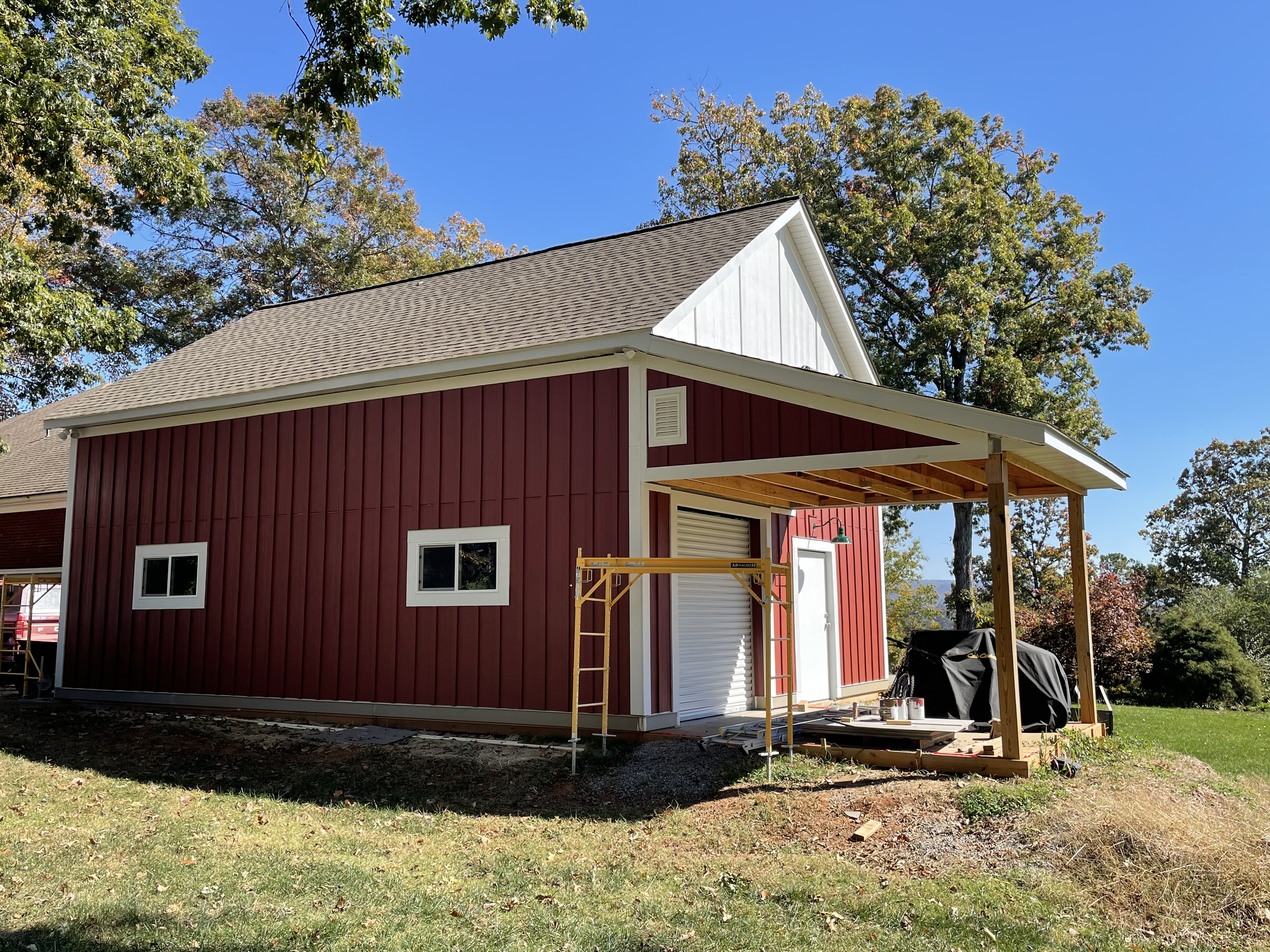 East Side and Rear